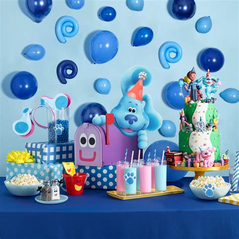 Not to be confused with the color, Blue. . Blue clue birthday
